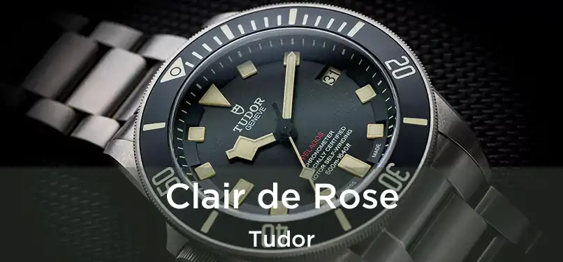  Clair de Rose Tudor