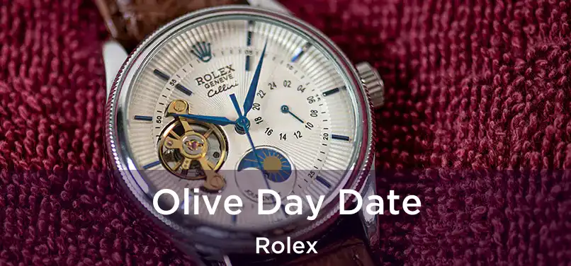 Olive Day Date Rolex